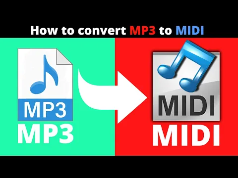 Download MP3 How to convert MP3 to MIDI online Free / Best MP3 to MIDI converter