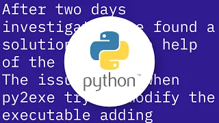 Access denied using Py2exe