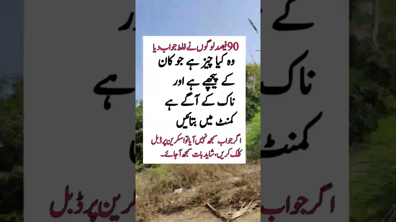 کان کے پیچھے
