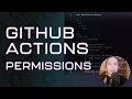 Allowing GitHub Actions to Write to Repos