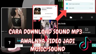 cara download lagu dari video tiktok tanpa harus ektrak dulu