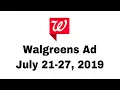 Walgreens Ad for July 21-27 2019
