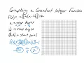 Greatest Integer Functions Graphing