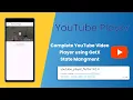 Flutter YouTube Player Integration with GetX Step-by-Step Tutorial for Beginners