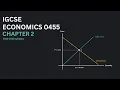 IGCSE Economics 0455 Chapter 2 The allocation of resources 2023 - 2025 syllabus