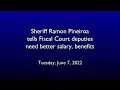 Nelson Co Sheriff wants improved pay benefits for his deputies