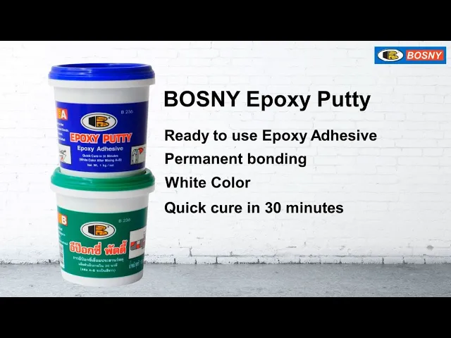 อีป๊อกซี่ พัตตี้ AB B236 Epoxy Putty