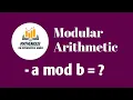 Mode of a Negative Integer Step by Step Tutorial