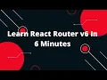 React Tutorial in Hindi Learn React Router v6 In 6 Minutes