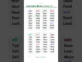 Four Letter words -