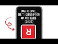 HOW TO CANCEL REBTEL SUBSCRIPTION ON ANY DEVICE IN 2025 - QUICK EASY GUIDE