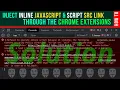How To Inject Inline JavaScript And Script Src Link Into Any Website - Chrome Extension Manifest V3