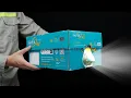 Download Lagu Geen geld nodig, verander een gloeilamp in een eenvoudige projector die miljarden mensen interes...