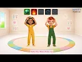 Freeze Dance Song for Kids | Earth Fire Wind Water ICE! 🔥 ❄️  Brain Break Movement Game