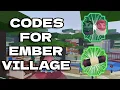 25 Private Server Codes For Ember Shindo Life