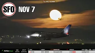 KSFO LIVE NOV 7 2025 SAN FRANCISCO INT AIRPORT LIVE STREAM WEBCAM IRL 