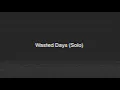 Wasted Days - John Mellencamp￼ and Bruce Springsteen (Guitar Solo Cover)
