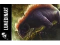 Time Lapse Digital Art Chupacabras Speed Painting