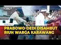 Lagu Riuh! Presiden Prabowo-Dedi Mulyadi Disambut Warga Jelang Panen Raya \u0026 Swasembada Pangan di Karawang