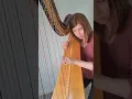 Download Lagu ABBA - Chiquitita on harp #shorts