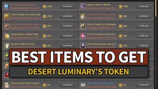 Best Items To Get From Desert Luminary s Token Event Guide