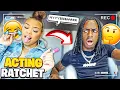 ACTING RATCHET TO SEE HOW MY BOYFRIEND REACTS HILARIOUS