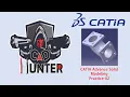 Catia Advance Solid Modelling Practice Using RIB Sweep - CAD HUNTER