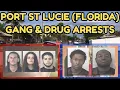 Port St Lucie Florida Gang Arrests Traffic Stop Turns Into Guns Drugs Bust