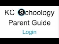 KCS Parent Schoology Guide - Login