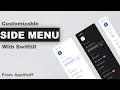Building A Professional Side Menu with SwiftUI