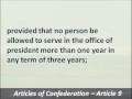 Articles of Confederation - 1777