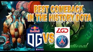 Download The Most EPIC COMEBACK in The History DOTA | OG vs PSG. LGD  | The International 8| Game 3 MP3