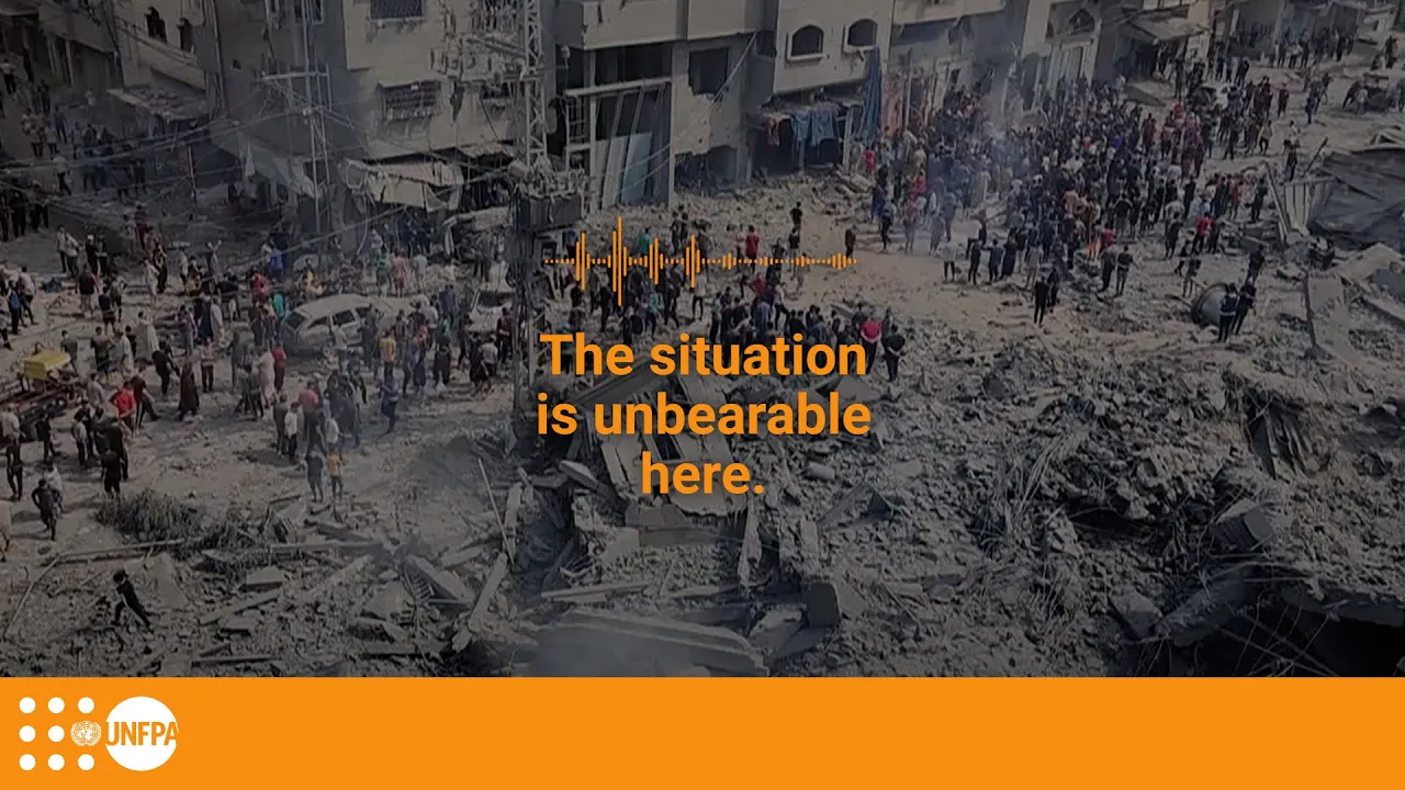 Pregnant women in Gaza speak out