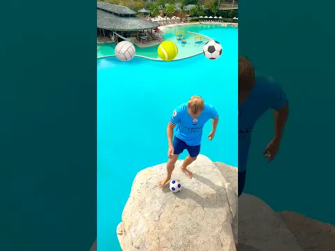 Where did the tennis ball go? Can I do a bicycle kick?