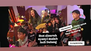 aaacoustic niko juniuss cinta untuk siapa saja versi sumbing reza arab