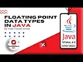 Floating Point Data Types in Java Hindi Urdu Programming Eye
