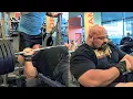 A 460 Lbs Brian Shaw Tries Bench Press Max