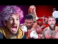 SUGAS LIVE REACTION | JAKE PAUL VS ANTHONY JOSHUA MADNESS