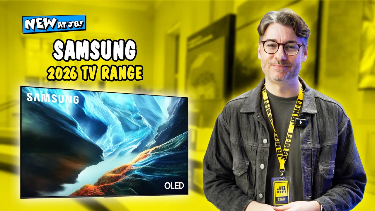 JB Hi-Fi Official — Samsung TVs and Soundbars First Look (YouTube video ad)