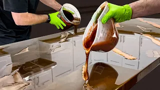 3 Epoxy countertop designs for beginners | Easy and Unique