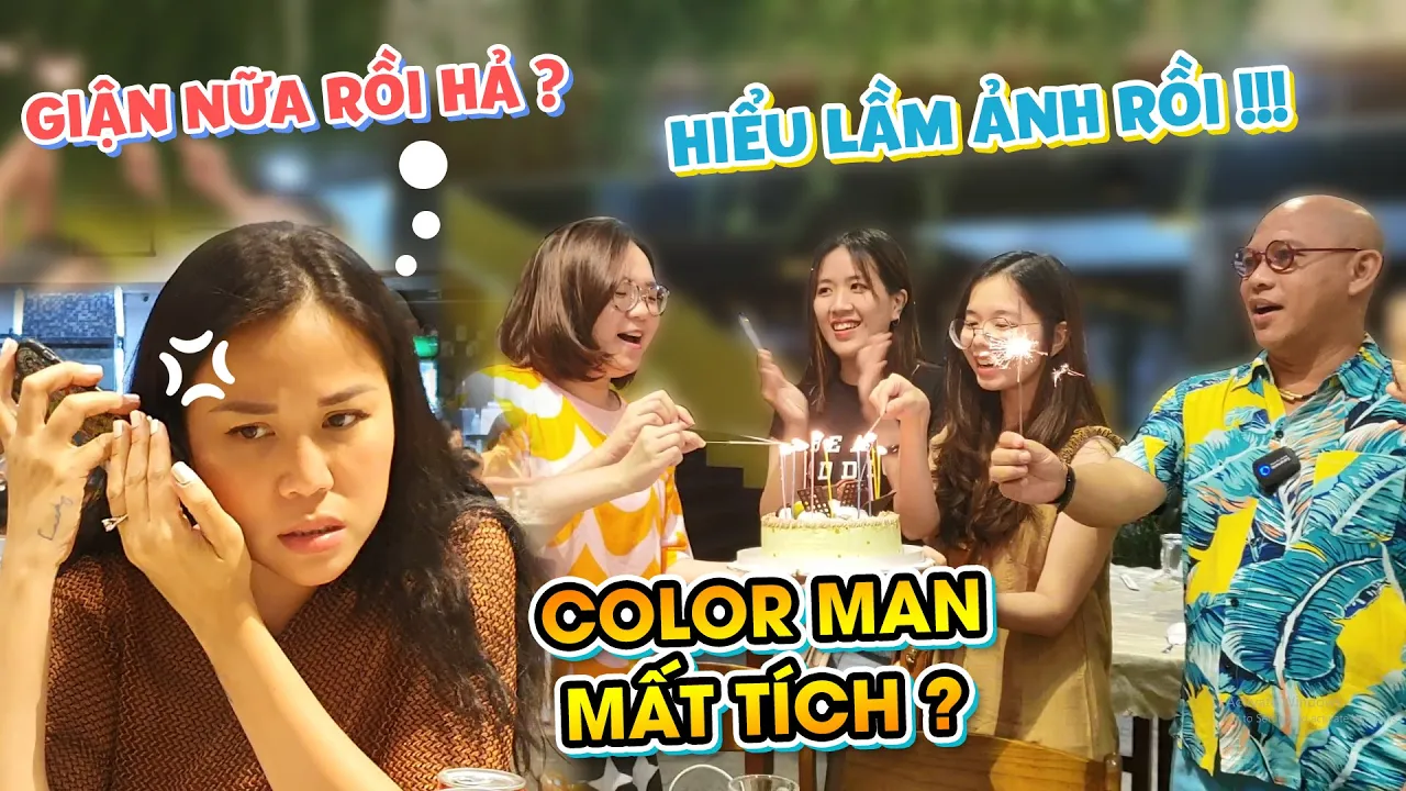 Cả đoàn nháo nhào vì Color Man đột nhiên biến mất tại chợ đêm Phú Quốc nhưng có ai dè...