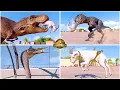 Download Lagu Goat Hunting Animations of All Dinosaurs \u0026 Flying Reptiles in San Marie 🦖 Jurassic World Evolution 2