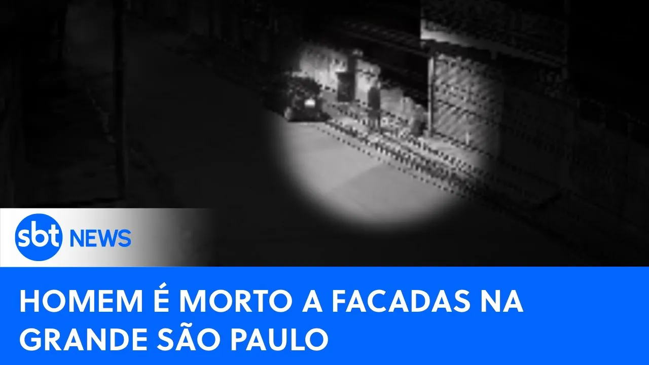 Homem é encontrado morto em Itapecerica da Serra | #SBTNewsnaTV (18/08/23)