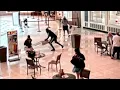 shows moments gunfire erupted in Aventura Mall earlier this year