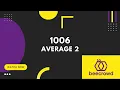 1006 - Average 2 Beecrowd Problem Solution Tutorial