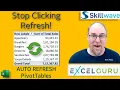 Stop Clicking Refresh Auto-Refresh Your PivotTables in Excel Beta Feature