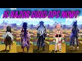 Lagu Is Razor Good Electro DPS After The Buff!? Razor vs Flins vs Raiden Shogun!! [Genshin Impact]