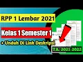 Download Lagu RPP 1 Lembar Kelas 1 SD Semester 1 - Full Daring Luring 2022