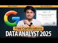 Free Data Analytics Course with Certificate 2025 Data Analyst Free Course with Certificate 2025