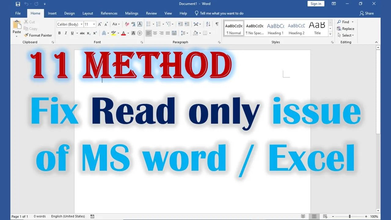 11-method-fix-when-ms-word-opens-in-read-only-mode-video-summary-and